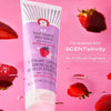 First Aid Beauty KP Bump Eraser Body Scrub 10% AHA Fresh Strawberry 226g مقشر الجسم لإزالة النتوءات من الإسعافات الأولية للتجميل KP بخلاصة الفراولة الطازجة وحمض ألفا هيدروكسي 10% - Princess Cosmetics Qatar