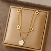 Flower Necklace. قلادة الزهرة - Princess Cosmetics Qatar