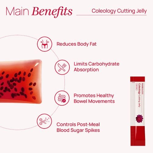 Foodology Caleology Cutting Jelly (10 Sticks) فودولوجي كولولوجي جيلي قطع - Princess Cosmetics Qatar