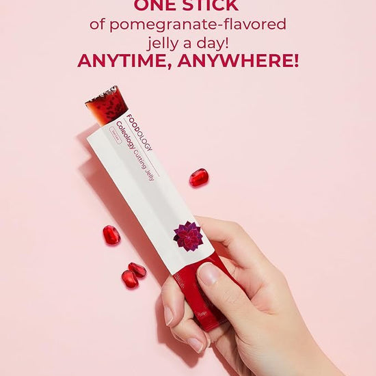 Foodology Caleology Cutting Jelly (10 Sticks) فودولوجي كولولوجي جيلي قطع - Princess Cosmetics Qatar