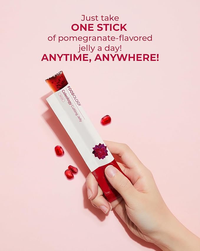 Foodology Caleology Cutting Jelly (10 Sticks) فودولوجي كولولوجي جيلي قطع - Princess Cosmetics Qatar