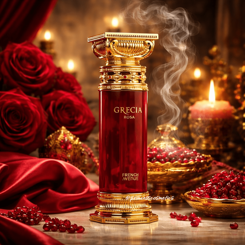 French Avenue Grecia Rosa 100ml شارع فرينش أفينيو غريسيا روزا - Princess Cosmetics Qatar