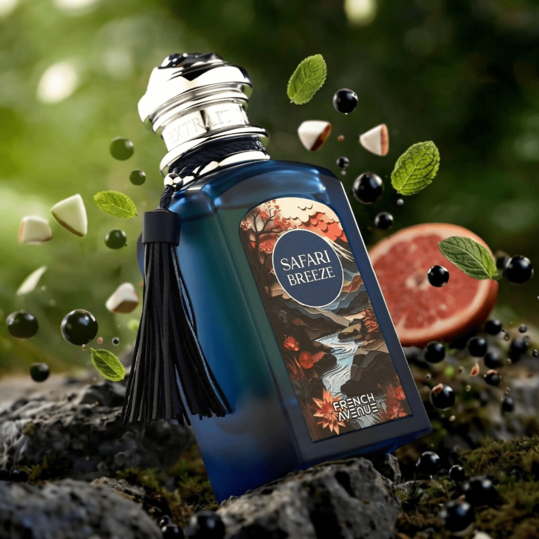 French Avenue Safari Breeze 100ml نسيم سفاري شارع فرينش أفينيو - Princess Cosmetics Qatar