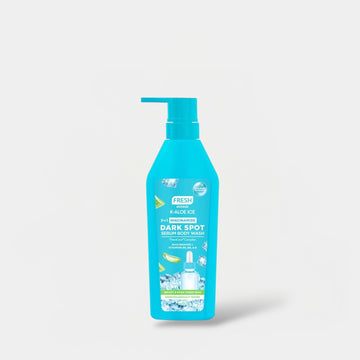 Fresh Skinlab Jeju Aloe Ice 2 - In - 1 Niacinamide Dark Spot Serum Body Wash 500ml غسول الجسم ثلج الصبار الطازج من سكين لاب جيجو 2 في 1 سيروم النياسيناميد للبقع الداكنة - Princess Cosmetics Qatar