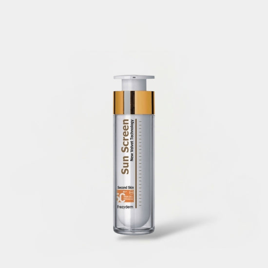 Frezyderm Velvet Face Sun Cream SPF 50+ 50ml كريم فريزيديرم فيلفيت للوجه من الشمس - Princess Cosmetics Qatar