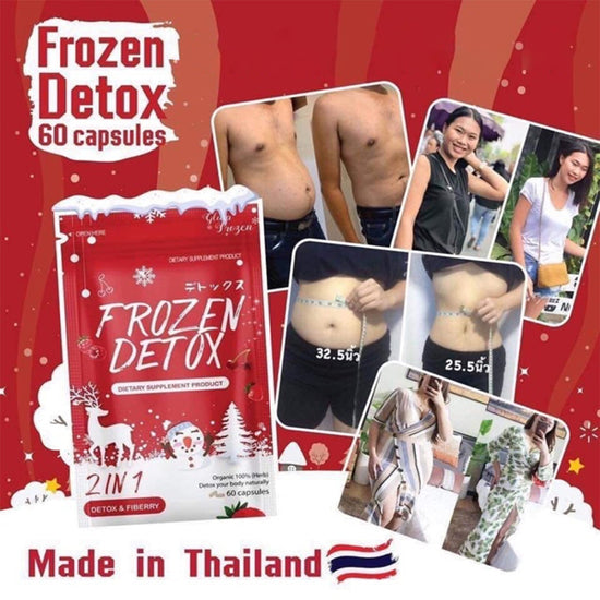 Frozen Detox Pills (60 Capsules) فروزن حبوب التخلص من السموم (60 كبسولة) - Princess Cosmetics Qatar