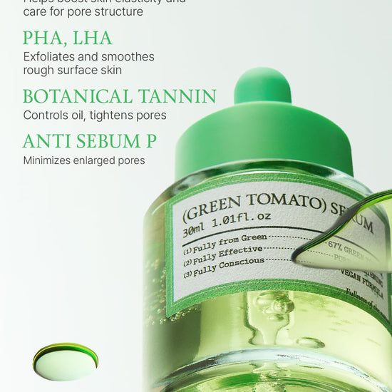 Fully Green Tomato Serum 30ml مصل طماطم أخضر بالكامل - Princess Cosmetics Qatar