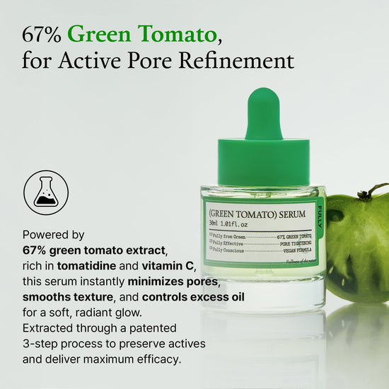 Fully Green Tomato Serum 30ml مصل طماطم أخضر بالكامل - Princess Cosmetics Qatar