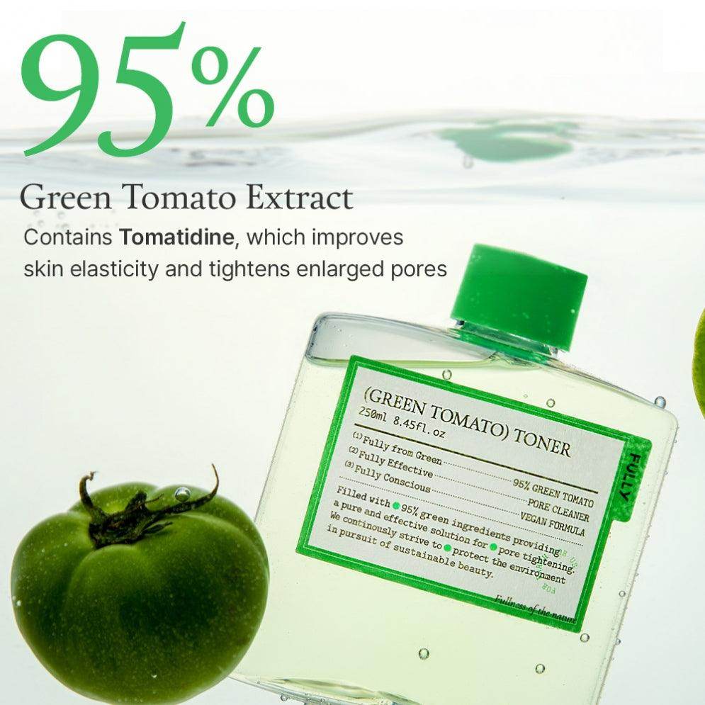FULLY Green Tomato Toner 250ml تونر الطماطم الأخضر بالكامل - Princess Cosmetics Qatar