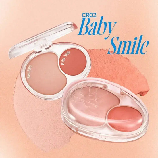 FWEE Mellow Dual Blusher 7.2g أحمر خدود مزدوج من FWEE - Princess Cosmetics Qatar