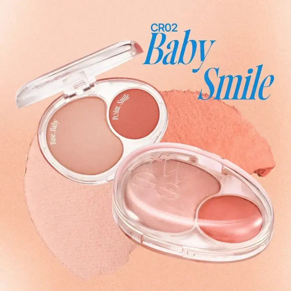 FWEE Mellow Dual Blusher 7.2g أحمر خدود مزدوج من FWEE - Princess Cosmetics Qatar