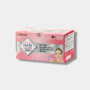 GC Green Cross L - Cystine 500mg (180 Tablets) جي سي جرين كروس إل - سيستين ٥٠٠ مجم - Princess Cosmetics Qatar