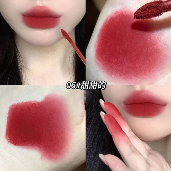 Gege Bear Cute Rabbit Velvet Lip Mud 540g أحمر شفاه مخملي لطيف على شكل أرنب من جيجي بير - Princess Cosmetics Qatar