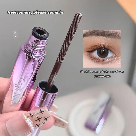 Gege Bear Eye Fiber Warp Voluminous Mascara ماسكارا جيجي بير آي فايبر وارب فوليومانس - Princess Cosmetics Qatar