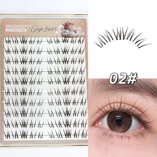 Gege Bear Glue-Free False Eyelashes - Milk Candy جيجي بير رموش صناعية بدون غراء - ميلك كاندي - Princess Cosmetics Qatar