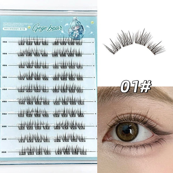 Gege Bear Glue-Free False Eyelashes - Starlight جيجي بير رموش صناعية بدون غراء - ستارلايت - Princess Cosmetics Qatar