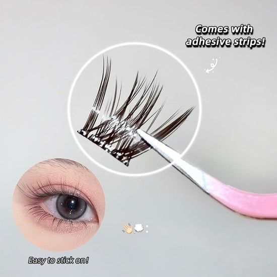 Gege Bear Glue-Free False Eyelashes - Tail Fox جيجي بير رموش صناعية بدون غراء - تيل فوكس - Princess Cosmetics Qatar