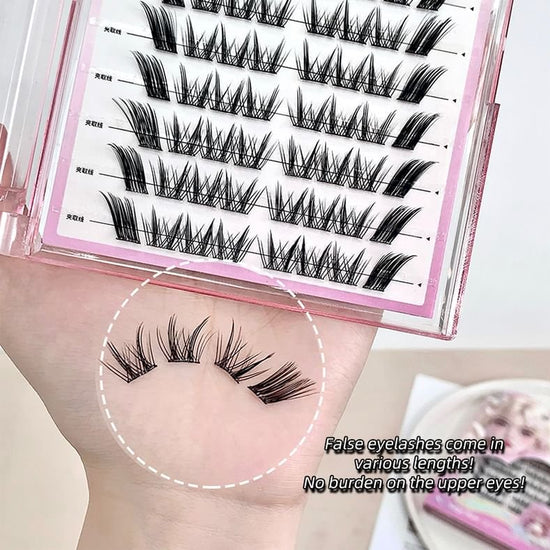 Gege Bear Glue-Free False Eyelashes - Tail Fox جيجي بير رموش صناعية بدون غراء - تيل فوكس - Princess Cosmetics Qatar