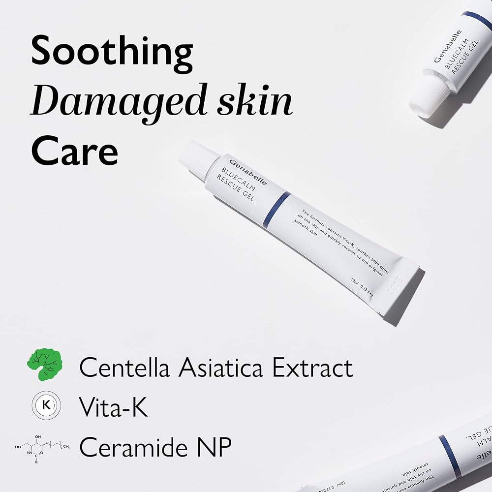 Genabelle Laser Vita-K Rescue Gel 10ml جل إنقاذ فيتا-كيه ليزر من جينابل - Princess Cosmetics Qatar