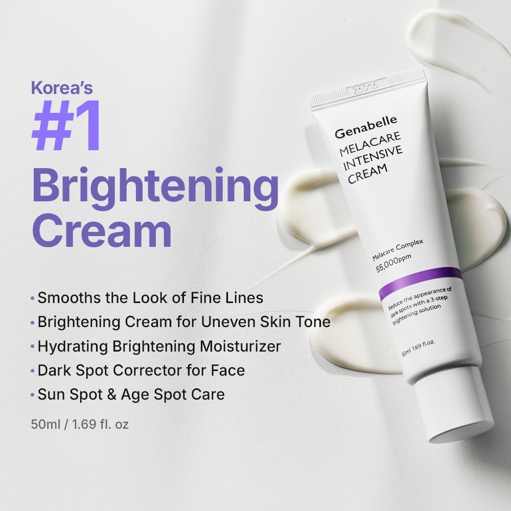 Genabelle Melacare Intensive Cream 50ml كريم جينابيل ميلاكير المكثف - Princess Cosmetics Qatar