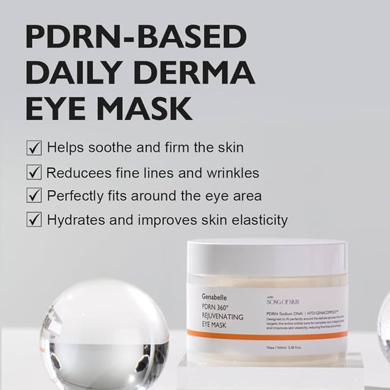 Genabelle PDRN 360° Rejuvenating Eye Mask 100ml قناع تجديد شباب العين جينابيل PDRN 360° - Princess Cosmetics Qatar