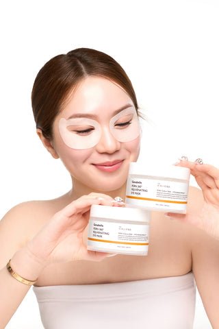 Genabelle PDRN 360° Rejuvenating Eye Mask 100ml قناع تجديد شباب العين جينابيل PDRN 360° - Princess Cosmetics Qatar