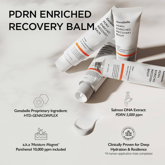 Genabelle PDRN Enriched Recovery Balm 50ml بلسم جينبيل PDRN المُعزز للتعافي - Princess Cosmetics Qatar