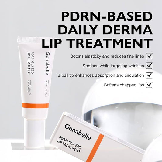 Genabelle PDRN Glazed Lip Treatment 10ml علاج الشفاه اللامع من جينابل بي دي آر إن - Princess Cosmetics Qatar