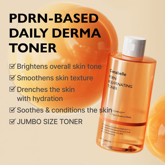 Genabelle PDRN Rejuvenating Toner 300ml تونر تجديد البشرة من جينبيل PDRN - Princess Cosmetics Qatar
