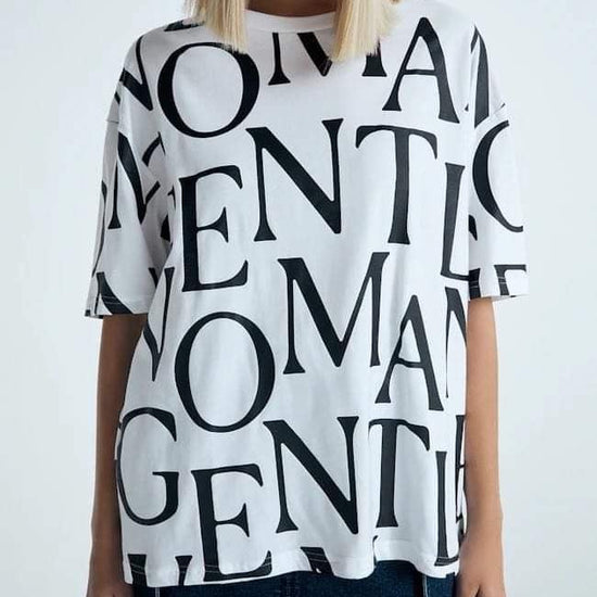 Gentle Women Tshirt. جنتل ومان تيشيرت - Princess Cosmetics Qatar