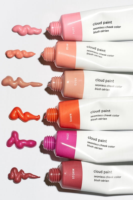 Glossier Cloud Paint (2 Shades). طلاء سحابي لامع (لونان) - Princess Cosmetics Qatar