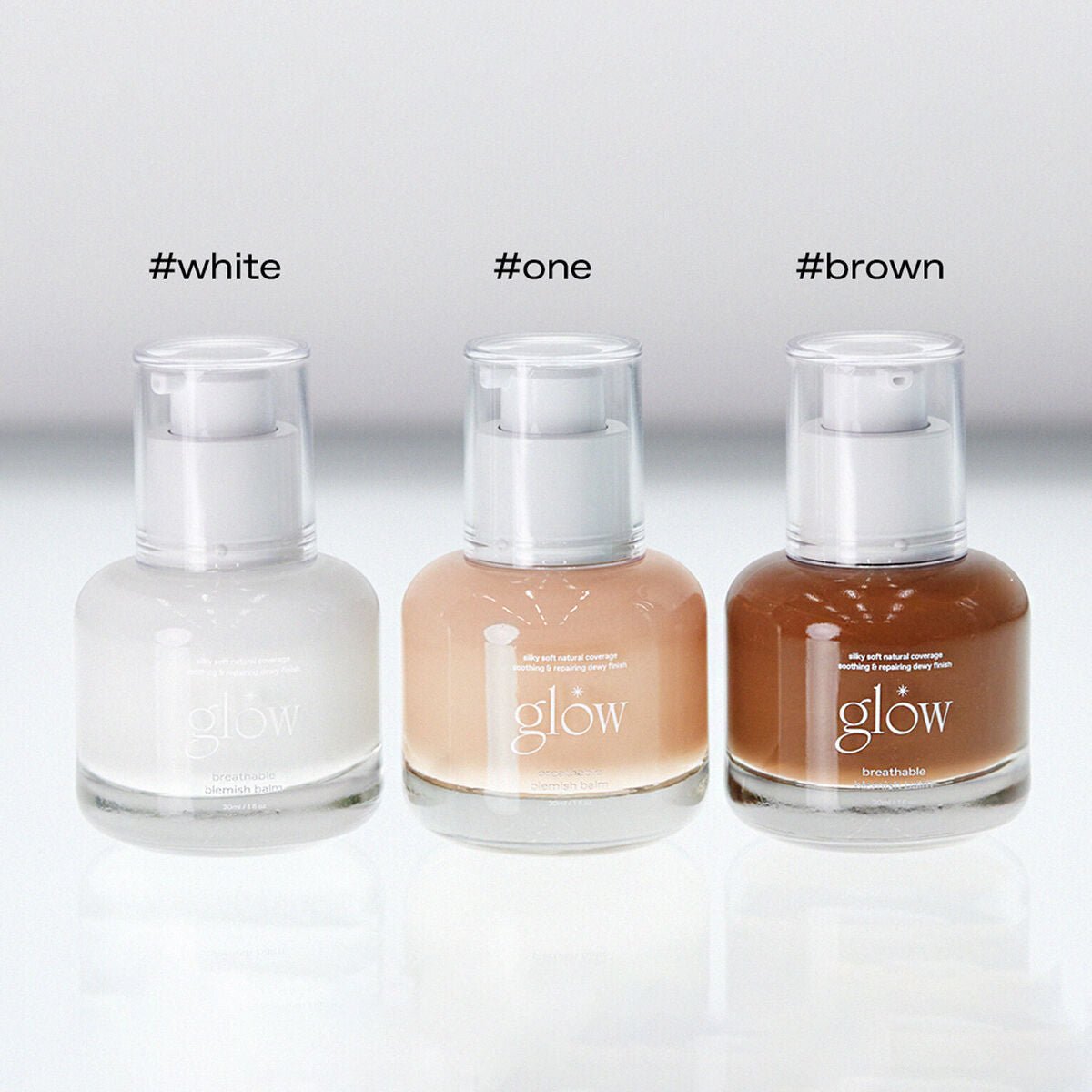 Glow Breathable Blemish Balm (3 Shades). بلسم الشوائب المتوهج المسامي (3 ألوان) - Princess Cosmetics Qatar