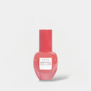 Glow Recipe Strawberry Smooth BHA + AHA Salicylic Serum 30ml سيروم جلو ريسيبي ستروبيري سموث بخلاصة حمض بيتا هيدروكسي + حمض ألفا هيدروكسي الساليسيليك - Princess Cosmetics Qatar