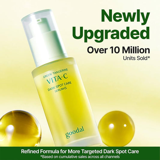 Goodal Green Tangerine Vita C Dark Spot Care Serum 40ml جودال جرين اليوسفي فيتا سي سيروم العناية بالبقع الداكنة - Princess Cosmetics Qatar