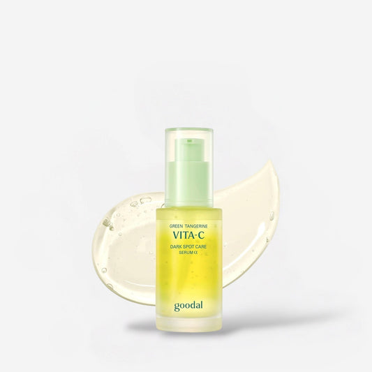 Goodal Green Tangerine Vita C Dark Spot Care Serum 40ml جودال جرين اليوسفي فيتا سي سيروم العناية بالبقع الداكنة - Princess Cosmetics Qatar