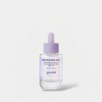 Goodal Green Tangerine Vita C Niacinamide 10 Toning Ampoule 30ml جودال اليوسفي الأخضر فيتا سي أمبولة النياسيناميد لتوحيد لون البشرة - Princess Cosmetics Qatar