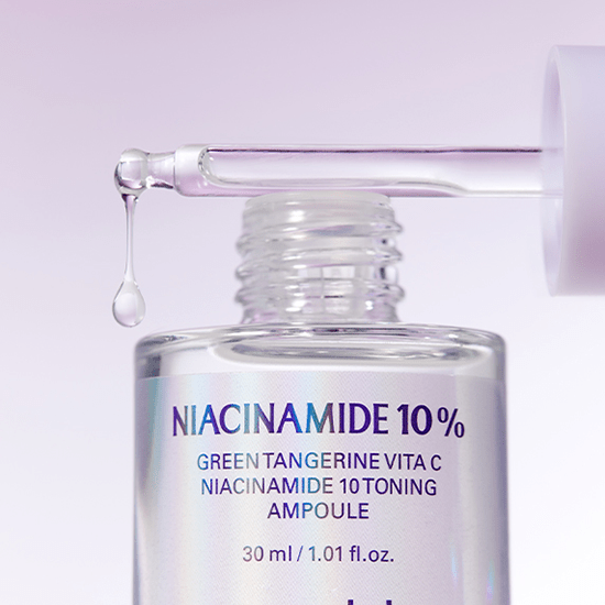 Goodal Green Tangerine Vita C Niacinamide 10 Toning Ampoule 30ml جودال اليوسفي الأخضر فيتا سي أمبولة النياسيناميد لتوحيد لون البشرة - Princess Cosmetics Qatar
