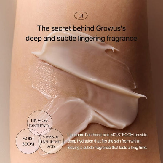 GROWUS Damage Therapy Perfume Hand Cream 50ml كريم اليدين المعطر لعلاج تلف الجلد من GROWUS - Princess Cosmetics Qatar