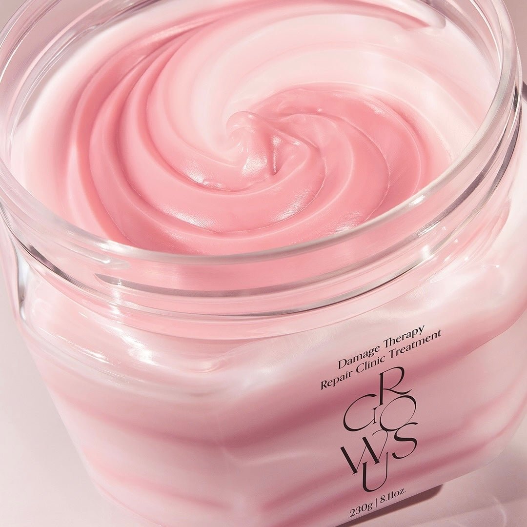 GROWUS Damage Therapy Repair Clinic Hair Pack 230g مجموعة علاج الشعر التالف من GROWUS - Princess Cosmetics Qatar
