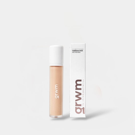GRWM Cosmetics Radiance Tint Multi Base - Almond. عروم كوزمتكس راديانس تينت متعدد الأساس - اللوز - Princess Cosmetics Qatar