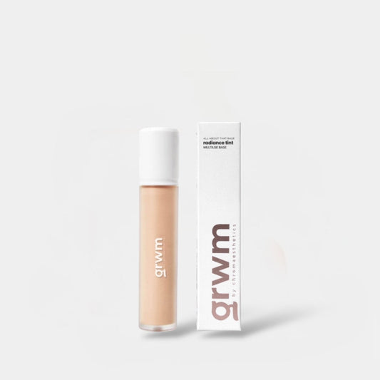 GRWM Cosmetics Radiance Tint Multi Base - Almond. عروم كوزمتكس راديانس تينت متعدد الأساس - اللوز - Princess Cosmetics Qatar