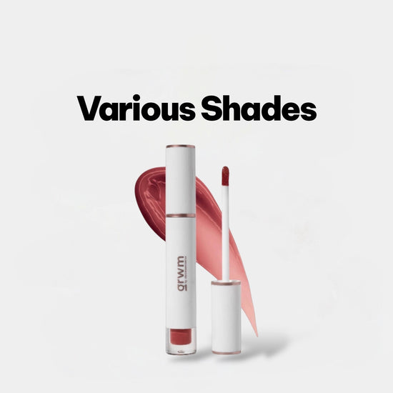 GRWM Cosmetics Tinted Lip Glaze ملمع الشفاه الملون من شركة مستحضرات التجميل GRWM - Princess Cosmetics Qatar