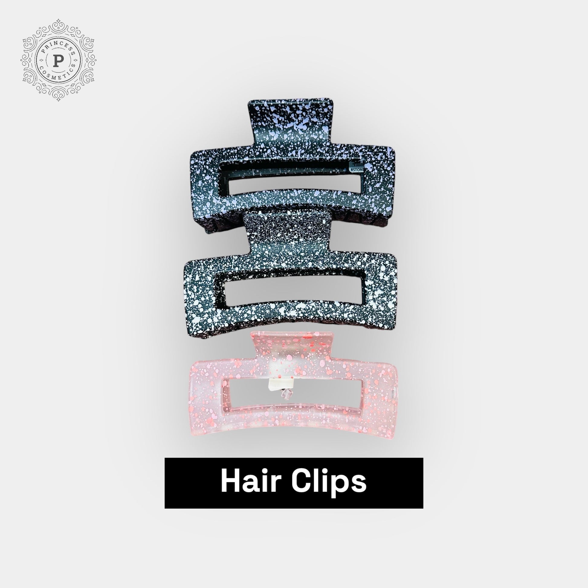 Hair Claw Clips. مقاطع مخلب الشعر - Princess Cosmetics Qatar