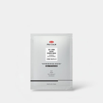 Hanmi Pro - Calm EGF PDRN Active Synergy Mask (1 Sheet) قناع برو - كالم إي جي إف بي دي آر إن النشط المتناغم - Princess Cosmetics Qatar