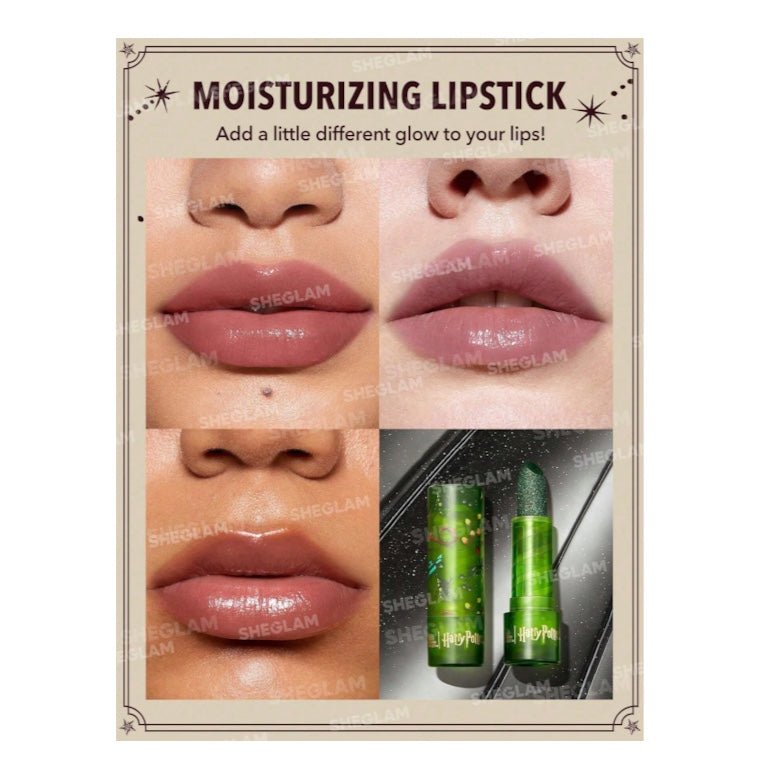 Harry Potter X SHEGLAM Gifted Herbologist Glitter Lipstick هاري بوتر × شيغلام – أحمر شفاه جليتر «جيفتد هيربولوجيست» - Princess Cosmetics Qatar