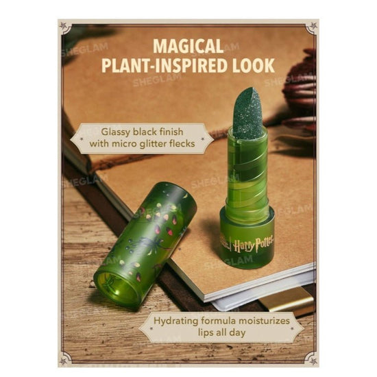 Harry Potter X SHEGLAM Gifted Herbologist Glitter Lipstick هاري بوتر × شيغلام – أحمر شفاه جليتر «جيفتد هيربولوجيست» - Princess Cosmetics Qatar