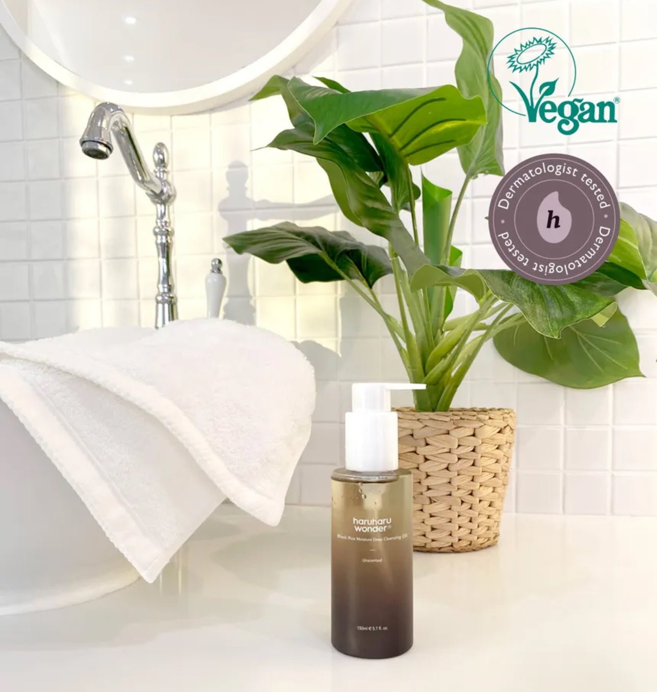 Haruharu Wonder Cleanse and Glow Set (3pcs) مجموعة هاروهارو وندر كلينس آند جلو - Princess Cosmetics Qatar