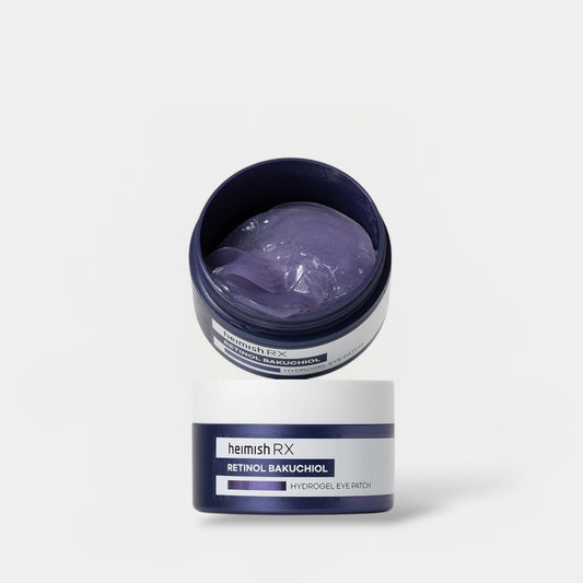 Heimish RX Retinol Bakuchiol Hydrogel Eye Patch (60 Patches) هيميش RX الريتينول باكوتشيول هيدروجيل العين التصحيح - Princess Cosmetics Qatar