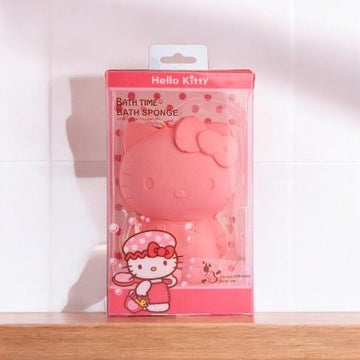 Hello Kitty Bath Time Body Sponge اسفنجة الجسم هالو كيتي وقت الاستحمام - Princess Cosmetics Qatar