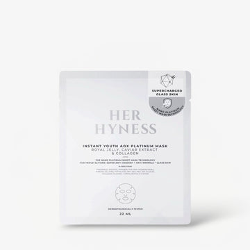 Her Hyness Instant Youth AOX Platinum Mask (1 Sheet) قناع هير هاينس الفوري للشباب من AOX البلاتيني - Princess Cosmetics Qatar